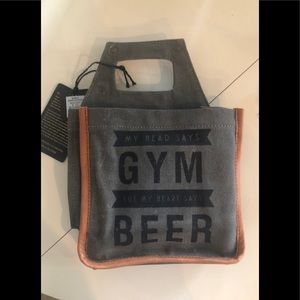 Mona B beer caddy NWT
